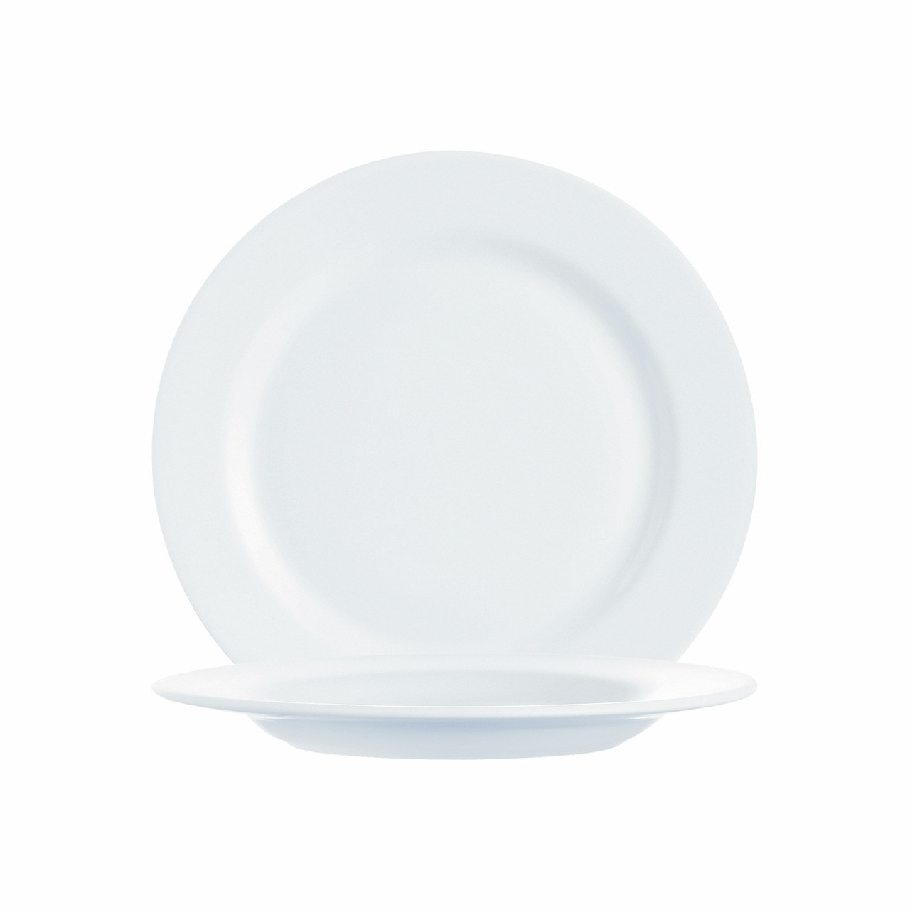 Intensity White, Teller flach ø 240 mm weiß